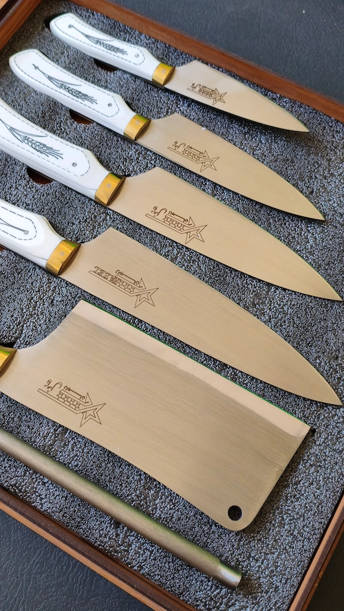 چاقو های ساخته شده با استیل 420