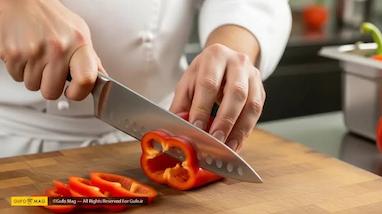 راهنمای کامل انتخاب چاقوی سبزیجات حرفه‌ای